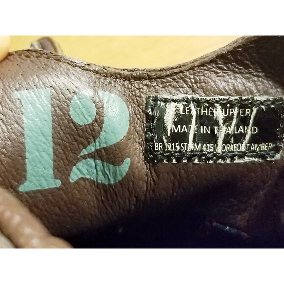 Chrome Industries Storm Boots Men's Size 12 Brown Leather Chukka Gum Soles 415 - Picture 7 of 7